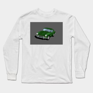 Triumph GT6 Mk1 Graphic Poster -British Racing Green Long Sleeve T-Shirt